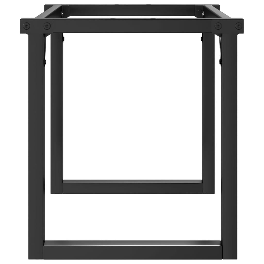 Gambe per tavolino da caffè O-Frame 70x30x43 cm Acciaio