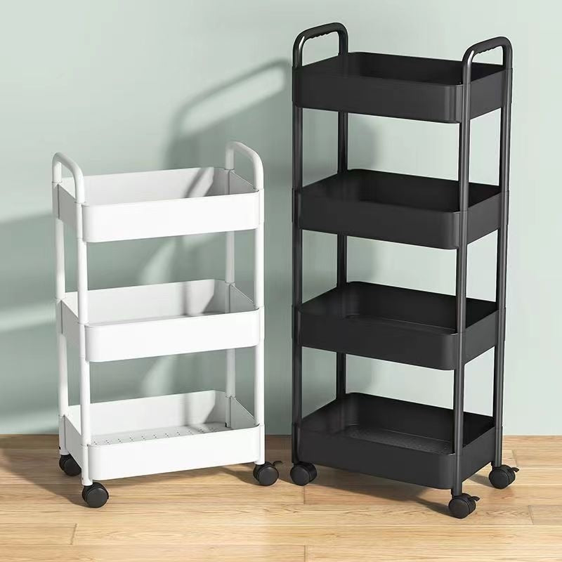 Trolley Floor Mobile Multi-layer Snack Bedroom Bedside Storage Rack