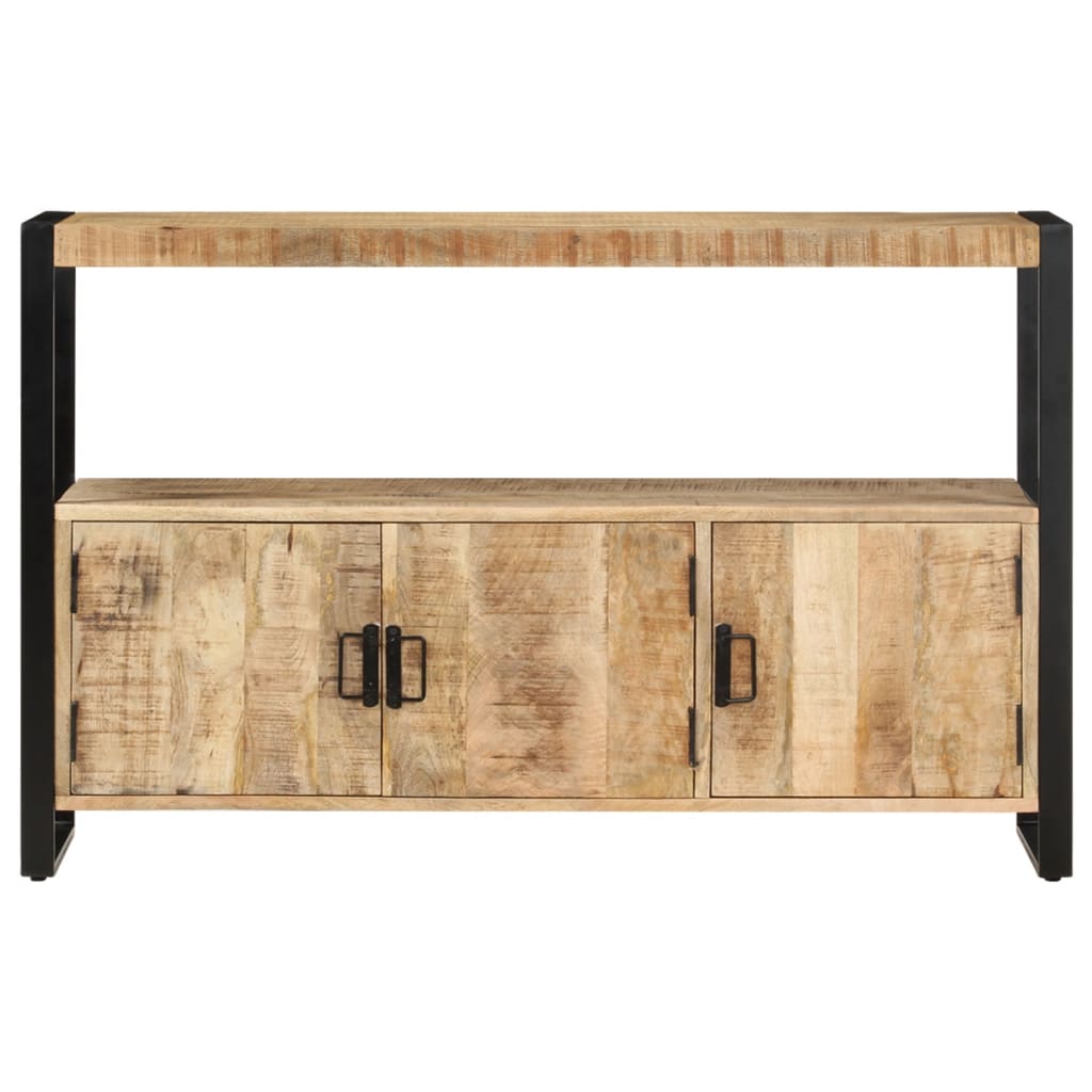 Credenza 120x30x75 cm Legno massello di mango