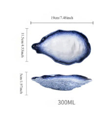 Japanese Cuisine Restaurant Vintage Creative Ceramic Kiln Tableware