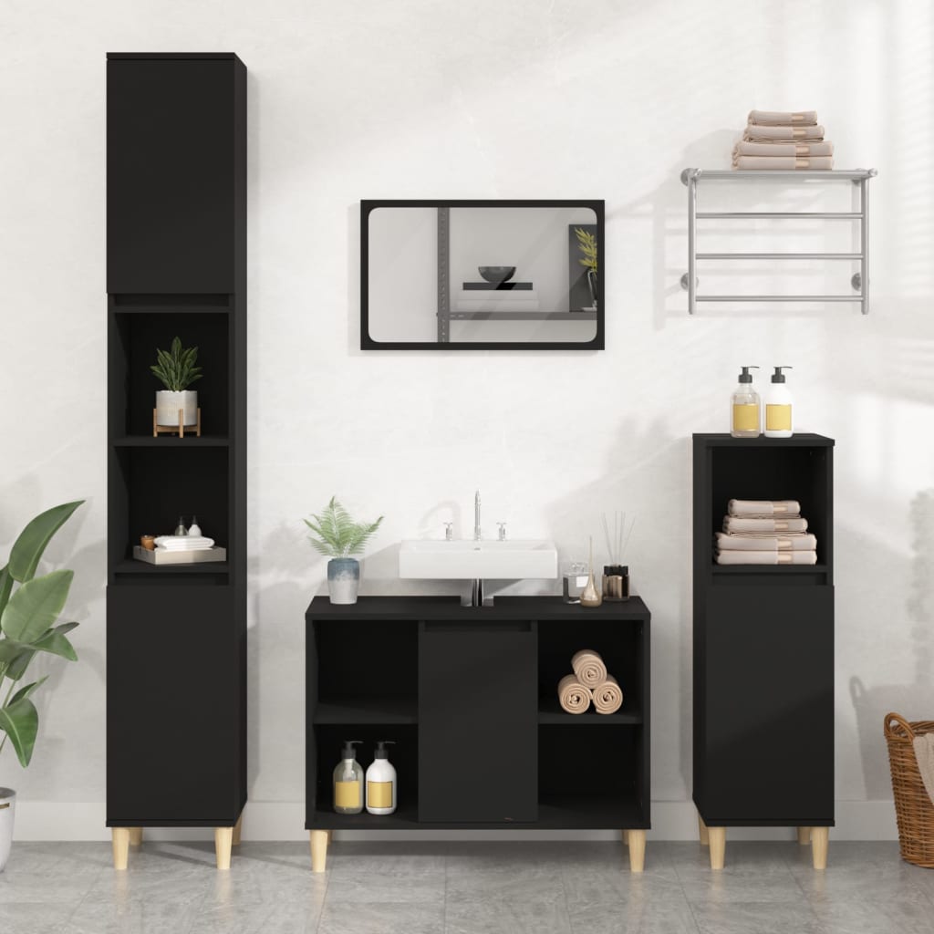 mobile lavabo 80x in legno composito mobile lavabo 80x in legno composito
