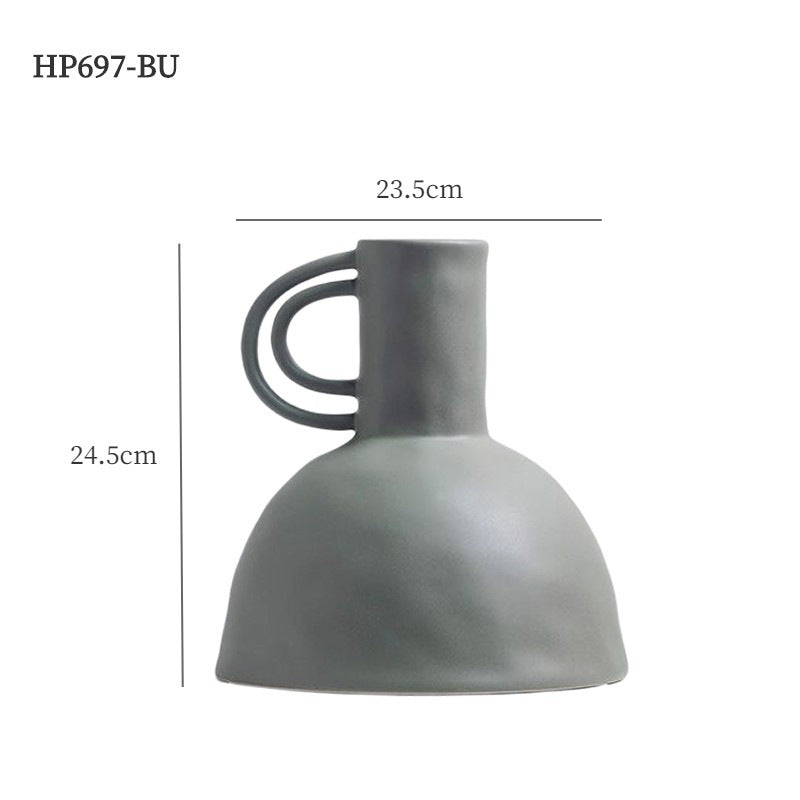 Ceramic Vase Decoration Home Creative Earthen Jar Soft Decoration