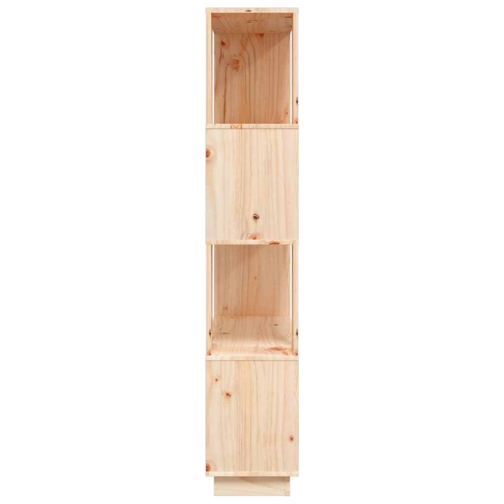Libreria/divisorio per ambienti 80x in legno massello di pino