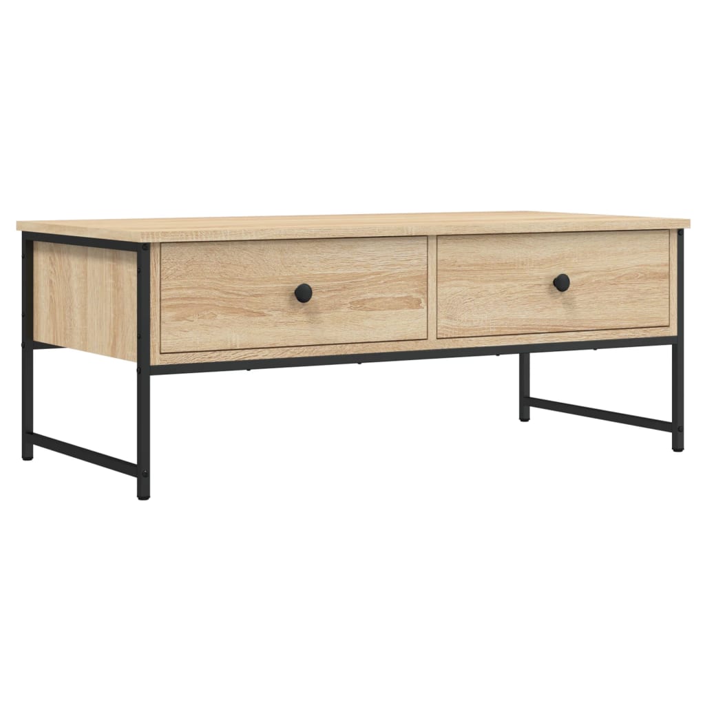 Tavolino da caffè Sonoma Oak 101x49x39,5 cm Tavolino da caffè in materiale a base di legno