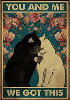Home Animal Poster Art Diamond Embroidery Kit