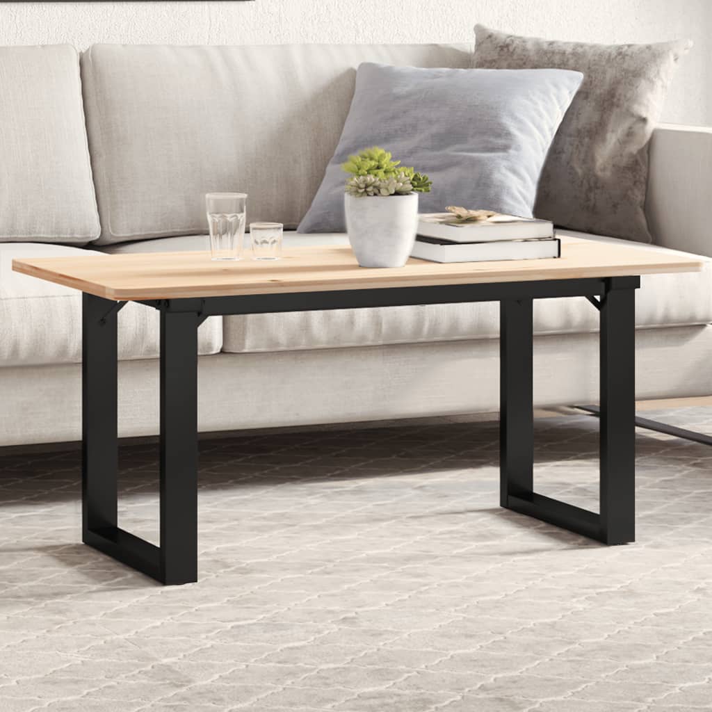 Gambe per tavolino da caffè O-Frame 70x30x43 cm Acciaio