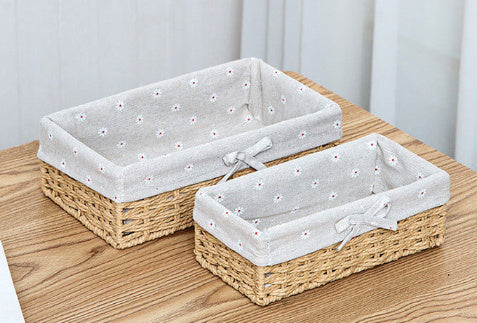 Desktop Key Coffee Table Cosmetics Cloth Storage Box