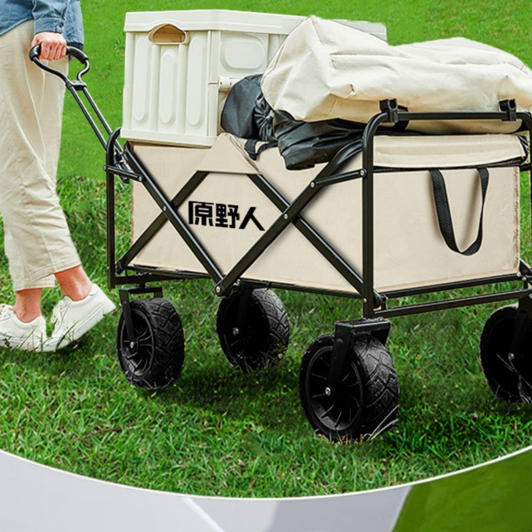 Outdoor Folding Simple Camping Hand Pulled Cart