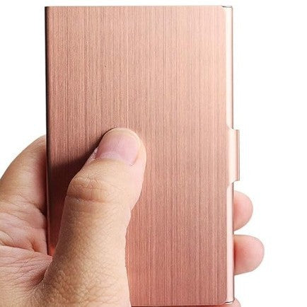 Stainless Steel Electroplating Business Card Holder