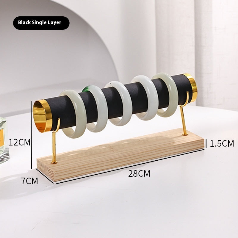 Metal Flannel Ladder Multilayer Jewelry Display Stand Ornaments