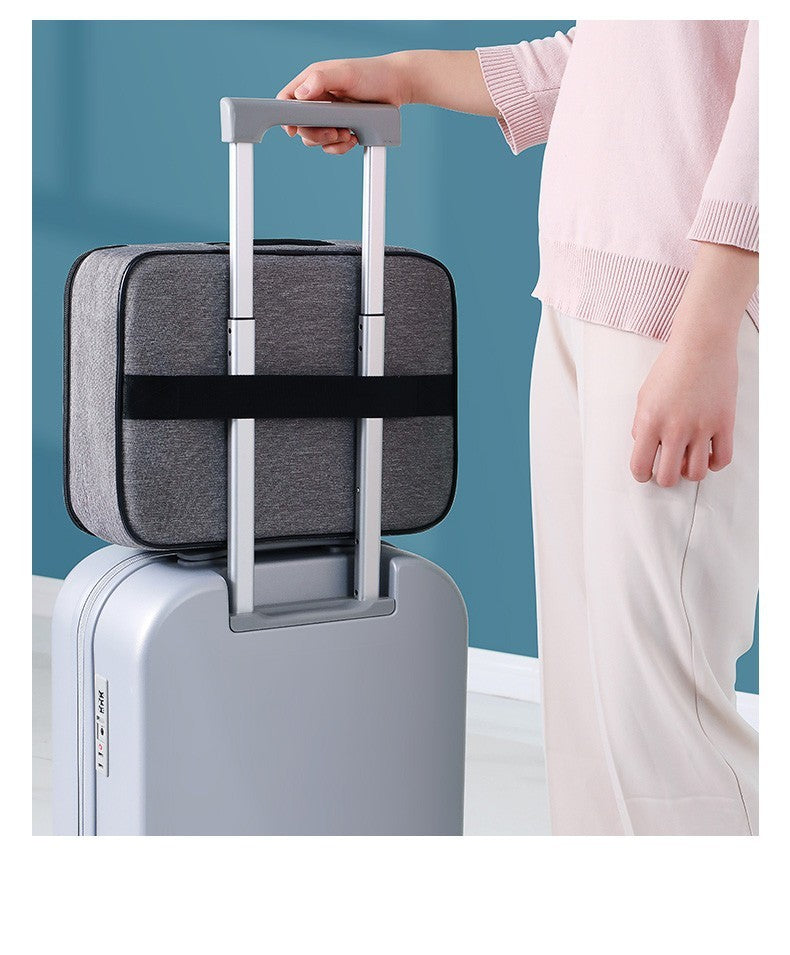 Multifunctional Travel Storage Bag, Cationic Waterproof Organizing Storage Zipper Bag, File And Passport Storage Bag With Combination Lock