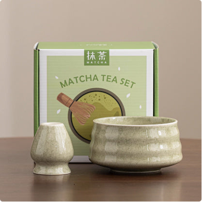 Matcha Bowl Ceramic Teaware Accessories Tea Whisk Utensils Sets