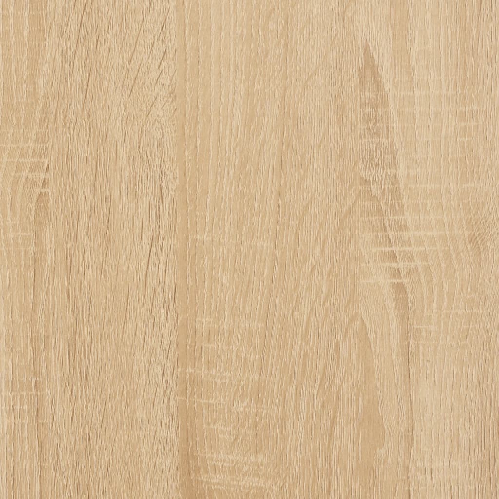 Mensole da parete, 2 pezzi, rovere Sonoma, 60x15x15,5 cm