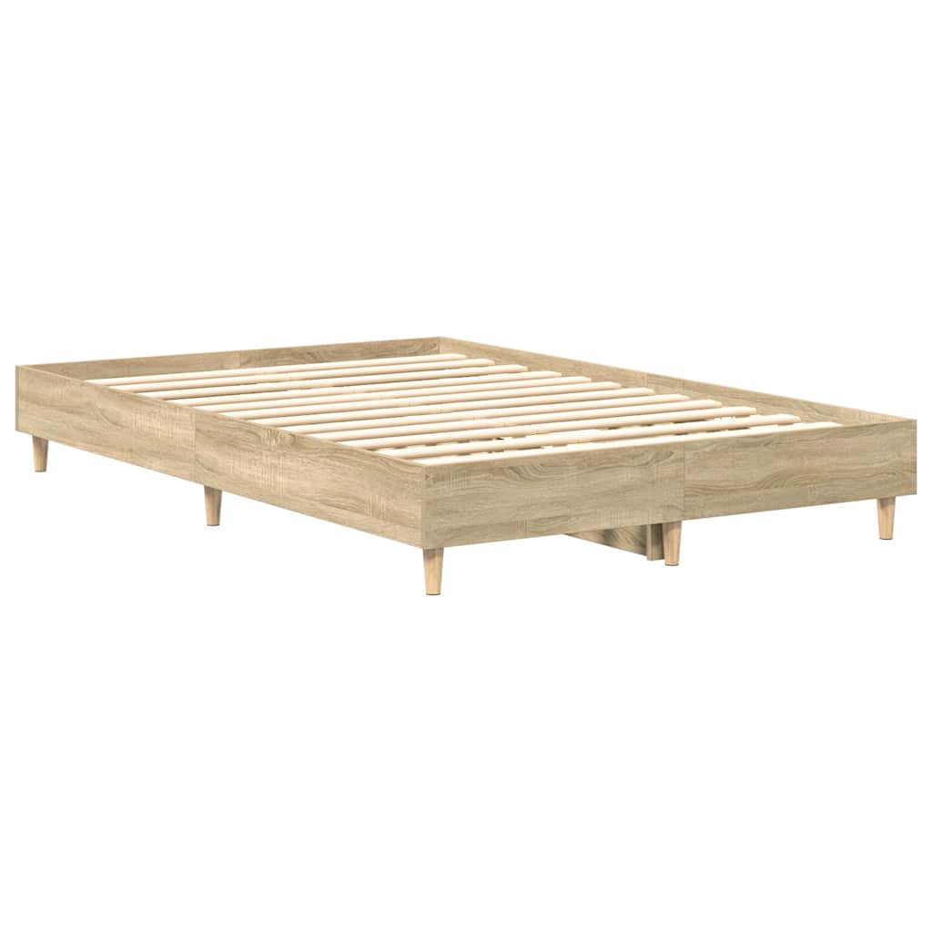 struttura letto senza materasso struttura letto in legno composito di rovere Sonoma