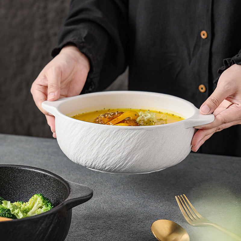 New Household Minimalist Binaural Japanese Instant Noodle Bowl