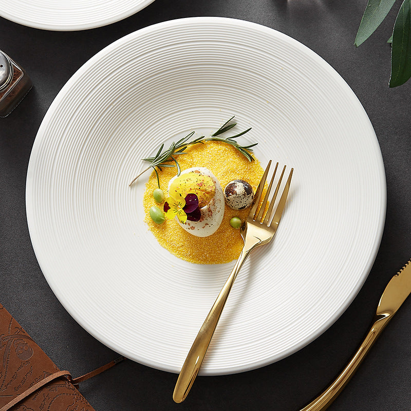 White Household Tableware Bowl Basin