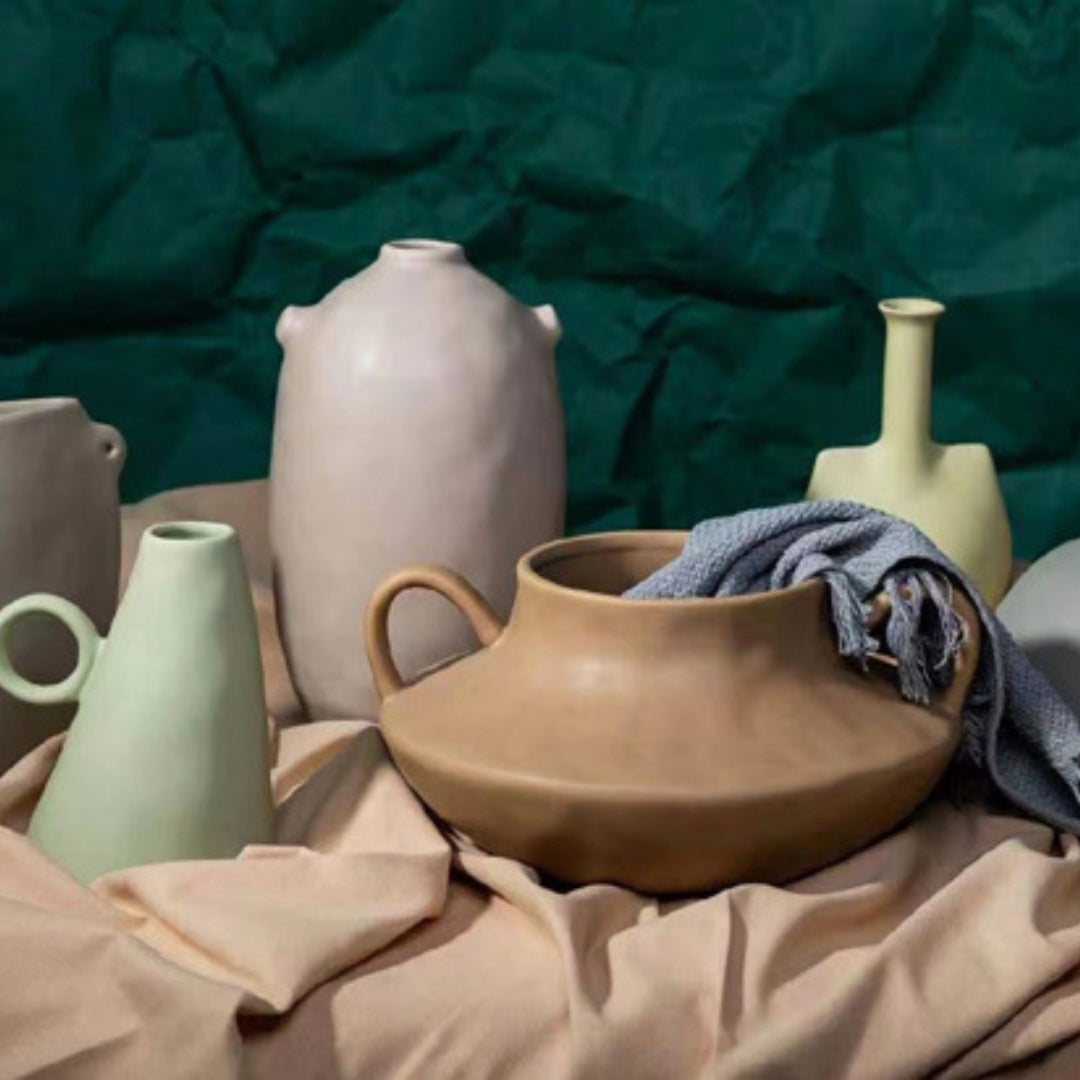 Ceramic Vase Decoration Home Creative Earthen Jar Soft Decoration
