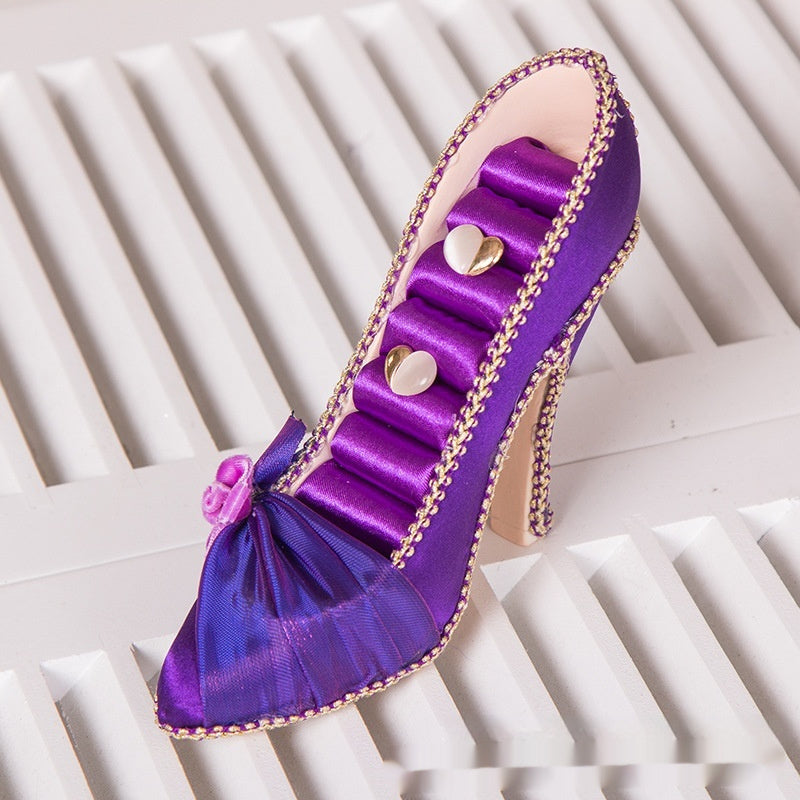 Jewelry Display Shelf High Heels Storage Ear Stud And Ring Home