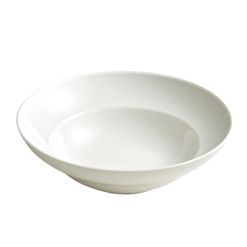 Deep Soup Household Noodle Ceramic Soup Large Bowl