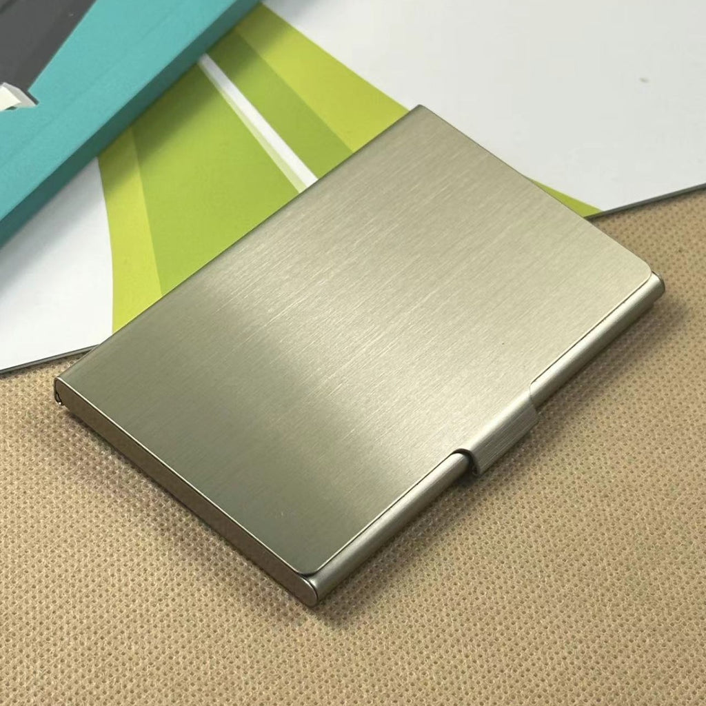 Stainless Steel Electroplating Business Card Holder