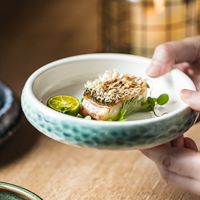 High-grade Ceramic 6-inch Pickle Dish