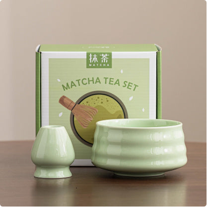 Matcha Bowl Ceramic Teaware Accessories Tea Whisk Utensils Sets