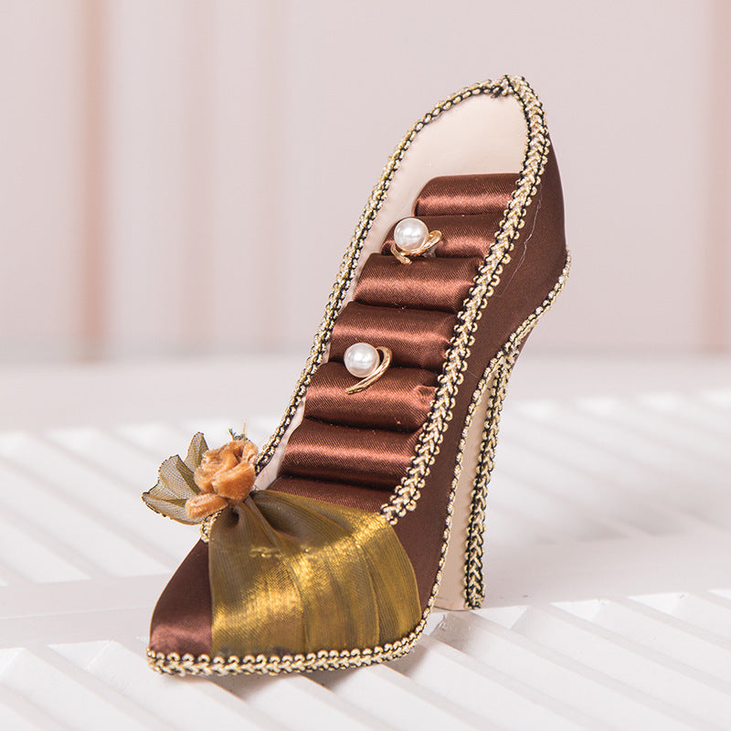 Jewelry Display Shelf High Heels Storage Ear Stud And Ring Home