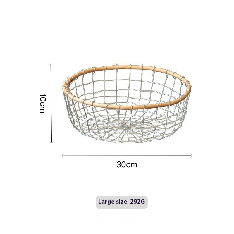 Personality Wire Woven Storage Basket