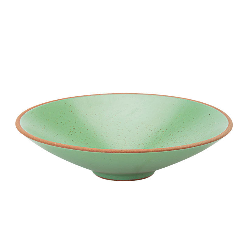 Stoneware Plate Open Rain-hat Shaped Bowl