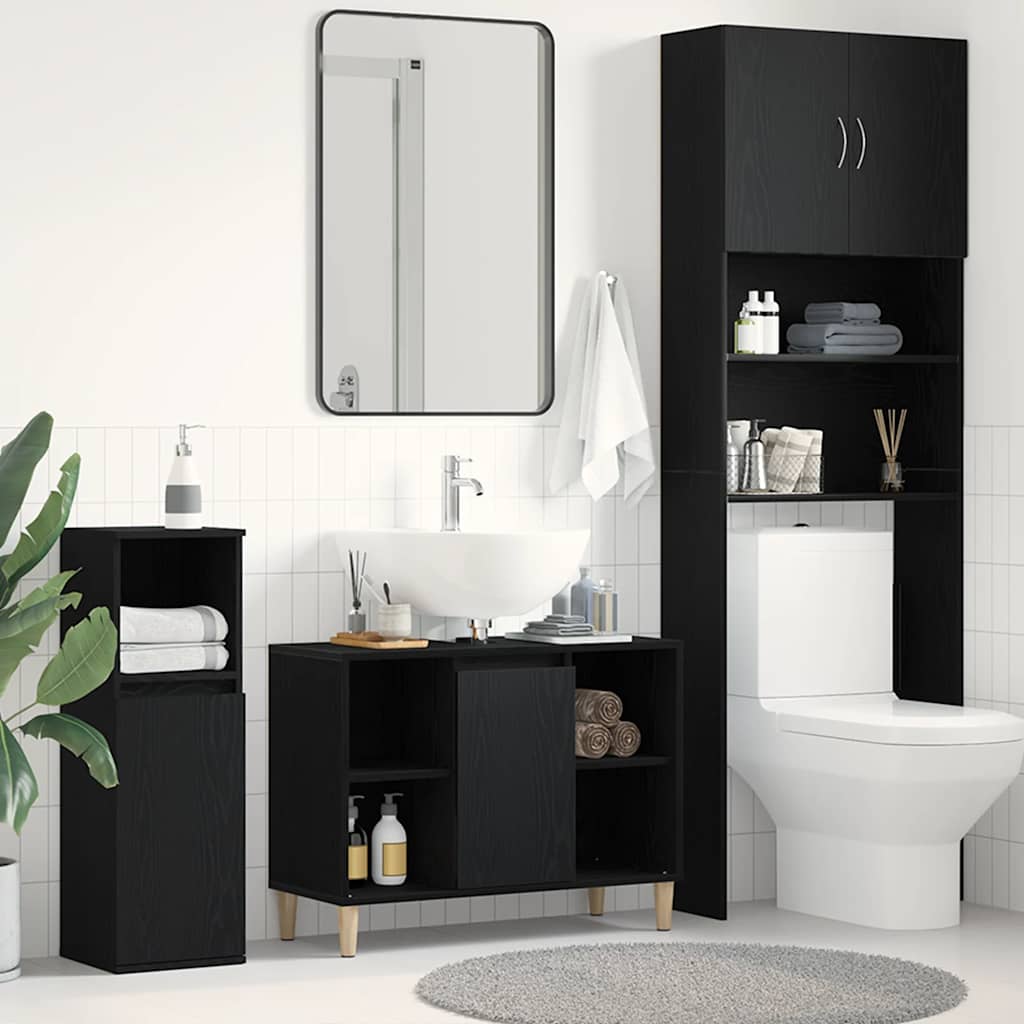 mobile lavabo 80x in legno composito mobile lavabo 80x in legno composito