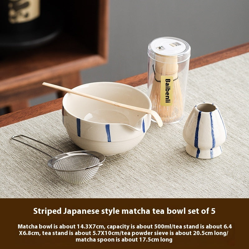 Large Style Matcha Tools Suit